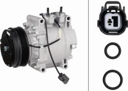 HELLA 8FK 366 201-251 - Compresor, climatizare - HELLA-8FK 366 201-251 (HELLA8FK366201251)