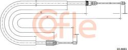 Cofle 92.10. 6681 - Cablu, frana de parcare - Cofle-92.10. 6681 (COFLE92106681)