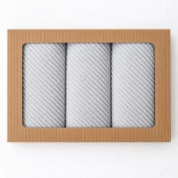 Jiří Polášek Set cadou de prosoape și prosop de baie STELA - Deschisă gri (darbal-stela-sv.seda) Prosop