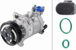 HELLA 8FK 366 200-491 - Compresor, climatizare - COMPRESOR A-C - HELLA-8FK 366 200-491 (HELLA8FK366200491)