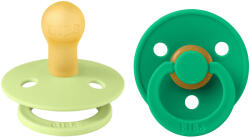 BIBS Colour cumik természetes kaucsukból 2db - 1-es méret Változat: Matcha / Cactus