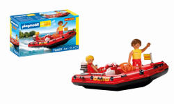Playmobil Jucarie De Rol Barca De Salvare - Playmobil Action Heroes (pm72280)