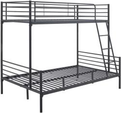 Rauman Raneka emeletes ágy 90/120 x 200 cm, fekete