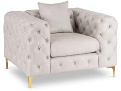 Rauman Casur Velvet fotel, krém
