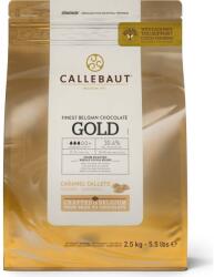 Callebaut Minőségi belga csokoládé, 2, 5 kg - 30% Gold Caramel - Callebaut (CB555257)