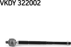SKF VKDY 322002 - Articulatie axiala, cap de bara - ARTICULATIE AXIALA CAP BARA - compatibil Lancia. Fiat - SKF-VKDY 322002 (SKFVKDY322002)