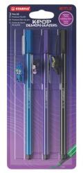 STABILO Filctoll készlet, 1 mm, STABILO Pen 68 K-Pop démonvadászok , Saja Boys (6803-1-2) - kellekanyagonline