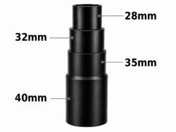  Porszívó Univerzális Átalakító Adapter 28-32-35mm / 35mm átmérőjű gégecsőhöz