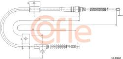 Cofle 17.0340 - Cablu, frana de parcare - CABLU. FRANA DE PARCARE - compatibil 365302X801 - Cofle-17.0340 (COFLE170340)