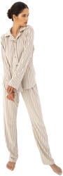Sensis pijama damă cu nasturi Sensis Avelin mocca: XXL (34878 XXL)