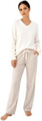 Sensis pijama damă Nolia ecru-mocca: M (34877 M)