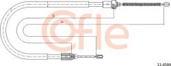 Cofle 92.11. 6584 - Cablu, frana de parcare - Cofle-92.11. 6584 (COFLE92116584)