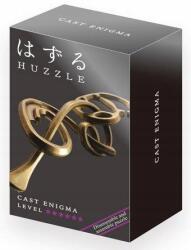Hanayama Łamigłówka Cast Huzzle Enigma 6/6 poziom trudności Trudna Zagadka metalowa (096,111651)