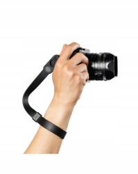 Peak Design Csuklópánt Peak Design Cuff Leather Black fekete bőr (LRS-WR-BK-1)
