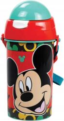  Disney Mickey Oh Boy műanyag szívószálas kulacs akasztóval 500 ml (JAGIM55317209)