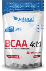 Natural Nutrition BCAA Instant 4: 1: 1 elágazó láncú aminosavak 400g Cherry