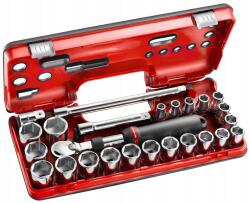 FACOM SXL. DBOX2 21 Db-os 1/2" Dugókulcs Készlet Sxl Racsnival, 10 32 MM, Facom, (SXL.DBOX2)