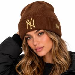 New Era Téli Sapka New Era Knit Medium WMNS MLB Metallic Logo NY Yankees Brown