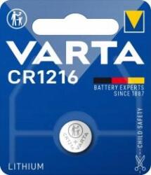 VARTA Elem CR1216 Varta 27mAh 3.0V B1 (1216)