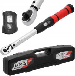 TOYA Yato Nyomatékkulcs 3/8" Állítóablakkal 20-120NM Tartomány YT-07693 (YT-07693)