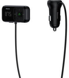 Baseus Bluetooth fara fir cu incarcator, negru (6932172626990)