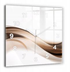  Dekoratív Üvegóra Stílusos Nyomtatással Absztrakt vonal 60x60 cm (010010500080100272051)