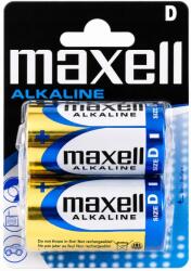 Maxell Akkumulátor Maxell LR20 D alkáli 1, 5V bliszter 2 db R20 MN1300 AM1 E93 Mono (774410.04.EU)