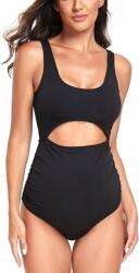  EastElegant egyrészes kismama fürdőruha retro halter M