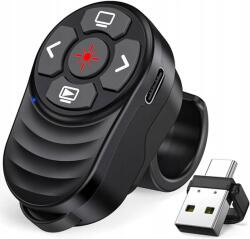  Vezeték nélküli Rf 2.4G Finger Ring Prezenter Távoli PowerPoint diák(R3) (158648645648)