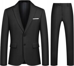  Férfi öltöny M 2 részes slim fit esküvői üzleti blézer nadrág