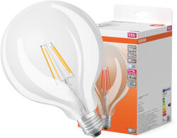 OSRAM Led izzó G124 Gömb E27 11W 100W 1521lm 4000K CRI90 Filament Tompítható (4058075602939)