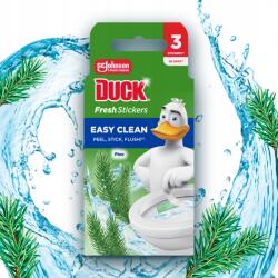 DUCK Zselés Wc Tisztító Csíkok Duck Erdei Illat 3DB Frissesség 4 Hétig (5000204682298)