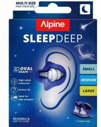 Alpine Hearing Protection Alpine SleepDeep alvó füldugó, 3 pár, 3 méret S, m, l (8721202201997)