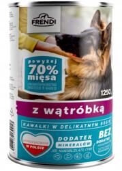 Frendi Kockák Ízletes Szószban Csirkemájjal 1250g