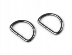 Stoklasa Fém félkör 12 mm, fekete nikkel, 20 db (730923_246807_112146)