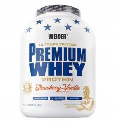 Weider Prémium tejsavó, eper-vanília íz 2300 gramm (4044782300510)