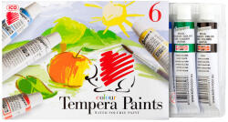 ICO Tempera 6x16 ml tubusos, 6 különböző szín