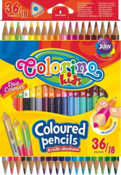 Colorino Kids Színes ceruza kétoldalú 36/18 (68512PTR)