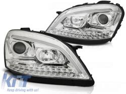  LED csíkos hátsó lámpa piros-füst színben Mercedes M-osztály W164 05-08 (TTTLM6028701)