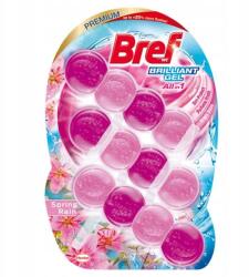Bref Brilliant Gel Wc Illatosító Spring Rain 3X42G (Bref)