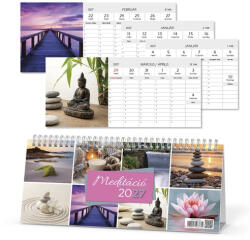 PD Calendar Naptár Csonka asztali pd Meditáció 2027