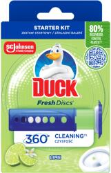 DUCK WC-tisztítószer Duck antibakteriális korong lime 0, 036 l (1080718)