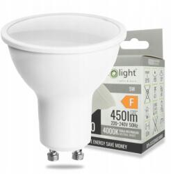 ECOLight Led Reflektor izzó Halogén GU10 5W 4000K Semleges fehér 450lm (EC79304)