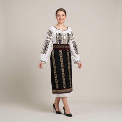 Ie traditionala Costum popular format din catrinta , brau si ie - Emanuela