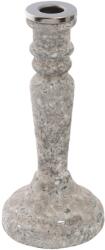 Clayre & Eef Sfesnic lumanare polirasina gri vintage Antique Ø 15 cm x 32 cm (3925)
