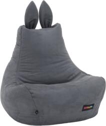 Mobikon Fotoliu tip sac, gri, Lapin, 50x72x75 cm (17270)
