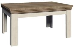 Mobikon Masa extensibila cu blat pin nordic si picioare stejar salbatic Royal 203x90x82 cm (13297)