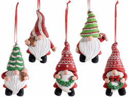 Decorer Set 5 ornamente brad Mos Craciun 5x11 cm (27808)