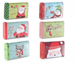 Decorer Set 6 cutii Craciun 10.5x3x7 cm (27220)