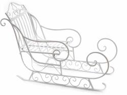 Decorer Sanie decorativa din fier alb 79x32x53 cm (10368)